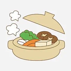手绘火锅美食免抠素材 png素材