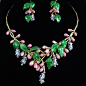 Beautiful grapevine necklace by Shaun Leone for Boucheron