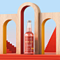 Bever Age packaging : Concept design for an organically brewed drink Bever Age
