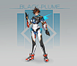 overwatch game skin, Black Plume : 守望先锋皮肤设计