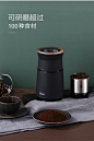 Hero磨豆机电动咖啡豆研磨机 家用小型粉碎机 不锈钢咖啡机磨粉机-tmall.com天猫