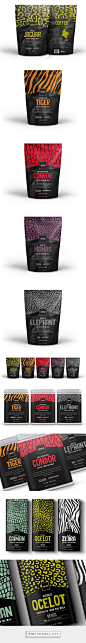 Coffee From The Wild (Concept)  Packaging of the World - Creative Package Design Gallery - http://www.packagingoftheworld.com/2015/09/coffee-from-wild-concept.html: