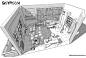 RPG Rooms - FZD Term 2 students : I really enjoy teaching this assignment - seeing all the fun details added by the students.   The goal is to visually describe the personali...