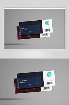 名片条形码优惠券样机