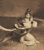 1910年作 梅兰芳《天女散花》戏妆照
