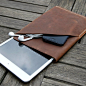 iPad Mini Leather Sleeve