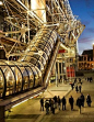 The Centre Georges Pompidou - Paris