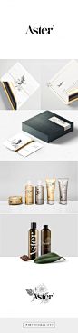 Aster Skin Care Branding and Packaging by Ibraheem Alshwihi | Fivestar Branding Agency – Design and Branding Agency & Curated Inspiration Gallery