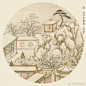 #冬日话温暖#围炉自在，上下一白，山石立，松柏翠，帘幕垂。窗内温暖，窗外雪连天。竟不知在人间。 ​​​​
