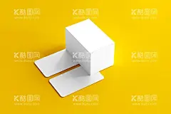 长方形纸盒  - 源文件下载【酷图网】卡片,名片,长方形,潮玩,文创,盲盒,包装,纸盒,VI,效果图,展示,PSD,贴图,样机,设计,素材