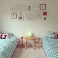 Shared girl room. Www.goodhappyday.blogspot.com #卧室# #糖果色#