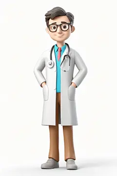 医院护工医生人物模型