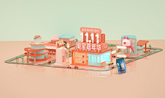 李睿歆采集到【C4D】low ploy 低多边形