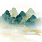 摄图网_401804608_描金翠色群山（非企业商用）