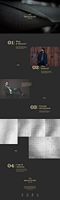 Halcyon fashion : A brand identity, website design for Halcyon - a men fashion brand that specializes in suits for men. The goal is to create a modern, minimal look but also evoke the classy feel.