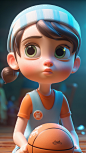 qwe4680_a_Super_cute_sports_girl_wearing_a_basketball_vestblues_57412efa-916a-4cbd-9337-7e5154f59d6e