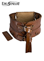 Broad belt made from high quality leather and worn above the hips What makes…