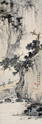 陈少梅——人物山水画欣赏 | 
陈少梅（1909-1954），名云彰，号升湖，学省梅。湖南衡山人。擅长中国画。自幼随父学画、参加中国画学研究会、为金北楼入室弟子。陈少梅上承马、夏、郭熙、浙派戴进、吴伟衣钵，兼师周臣、唐寅、仇英，一生转益多师，能工能简，水墨与重彩并长，山水、人物、花卉和书法均有一定造诣，笔墨潇洒而不失法度，艺术面貌渊穆清华，洋溢着和谐的节奏与优雅的韵律，形成了自己清逸淡雅、寓柔秀于阳刚的清劲画风，于艺坛独树一帜。