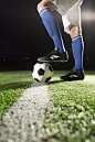 Childrens Soccer stock photo