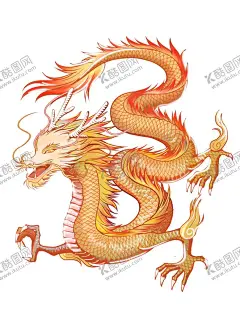 山海经神兽 【酷图网】山海经神兽,手绘龙凤,神兽,动漫插图,psd国潮,游戏,山海经,神话传说动物