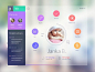 UI Wall | Web UI design with background blur fx: 