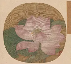 出水芙蓉图页-故宫名画记