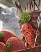 Carrot warrior, Jin-hong Park : CARDS in crystalia