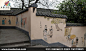 文化墙 外墙手绘墙 国画www.hwdaxiao.com 北京大小手绘墙