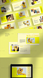 【PPT-1600】Odette欧美潮牌流行女装品牌调性人像视觉PPT模板-淘宝网