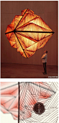 aqua creations: pyramid lighting sculpture|微刊 - 悦读喜欢