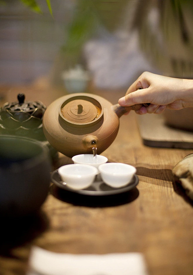 茶道，摄影、喝茶意境图片_素材库图片素材-花瓣网