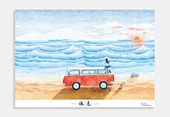 《遇见》-海系列 | ESTS - 原创作品 - 涂鸦王国插画