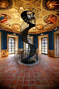 Spiral Staircase, Umbria, Italy