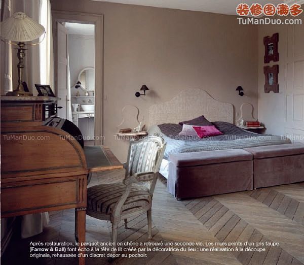 法国床典雅卧室