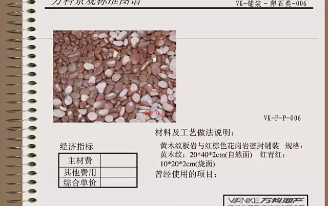 万科景观标准铺装类图谱 火速收藏吧~~~