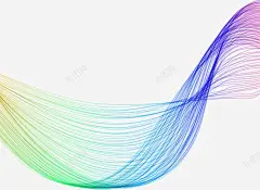 渐变色科技线条 免抠png 设计图片 免费下载 页面网页 平面电商 创意素材