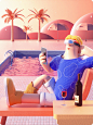 Digital Illustrations &#;038 Character Design by Haodman | Inspiration Grid : Great series of character design projects by Haodman, a digital artist based in Hangzhou, China. More character design inspiration via Behance