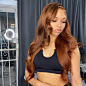 Cinnamon Spice Makes Everything Nice!!! 13x6 Lace Front Wigs Human Hair (w884)