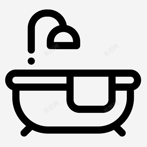 卫浴洁具高清素材 卫浴洁具 icon 图...