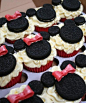 Minnie Mouse Cupcakes | Cupcake & cake decorating ideas #甜品#