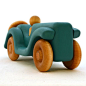 Ocean Blue Toy Car by hcwoodcraft on Etsy https://www.etsy.com/listing/167000764/ocean-blue-toy-car