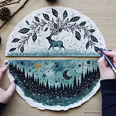 手绘作品 ​ menisart(ins) ​​​​