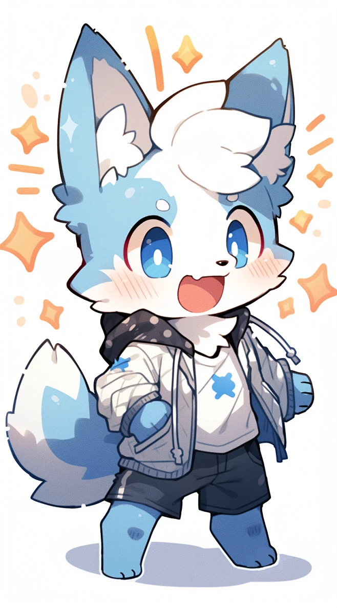 wangzi777_furry_chibi_in_the_style_of_anime_aesthetic_clean_and_0 (1)-花瓣网
