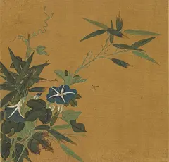 五代十国｜黄筌｜长春花鸟册_5_澜叔艺术馆_来自小红书网页版
