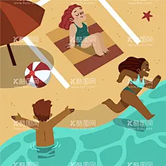 夏日沙滩  - 源文件下载【酷图网】夏日素材,夏天素材,沙滩素材,海边素材,夏天,沙滩,海边,唯美,小清新,简约,夏季,初夏,遮阳伞,泳圈,凉爽,直通车,海报,清凉主图背景,主图背景,夏日海滩素材,玩具,夏日清凉背景,夏日清凉海报,泳装,沙滩鞋,拖鞋,凉鞋,旅游,度假,出行,海岛,冰淇淋,清凉夏日,夏日清凉,清凉,清凉设计,