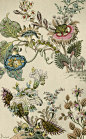 Japanese Fantasy Flowers - Art Deco floral  - TROWBRIDGE antique archives: 