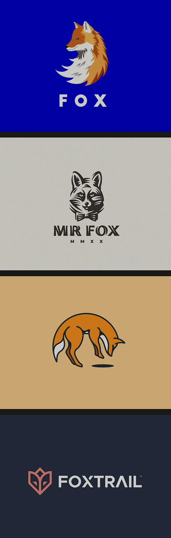 狐狸logo设计欣赏！