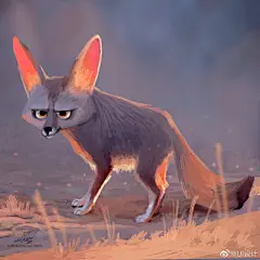 #插画# 插画师 Sam Nassour 一组可爱软萌的动物插图 ​​​​