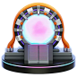 元宇宙世界3D图标