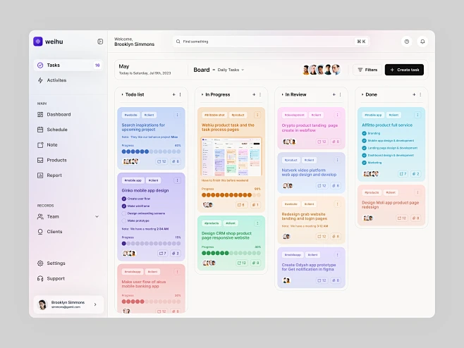 Dashboard Design by Orix Creative on Dribbble-花瓣网